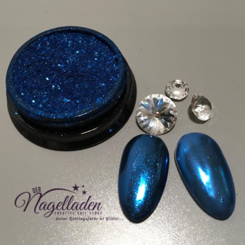 Metallic Pigment Chrom Blau