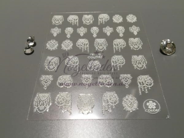 Motiv-Sticker 14 - Weiß