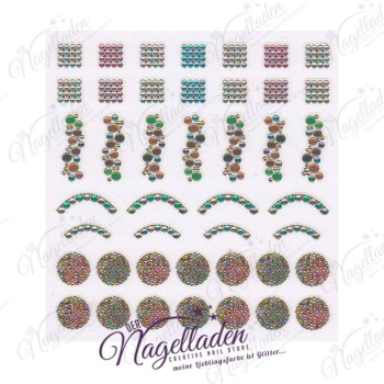 Strass-Sticker 16