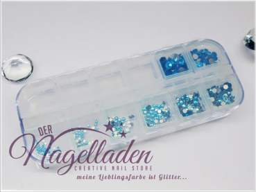 Strasstein Stone Set  Blue