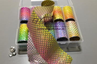 10 Stück Transferfolien gemischt Set 41