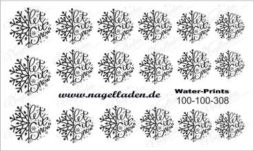 Nail Water Tattoo (Prints) small 308
