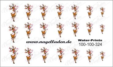 Nail Water Tattoo (Prints) small 324