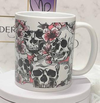 Preview: keramik-tasse-weiss-matt-totenkoepfe-49-3