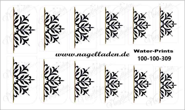 Nail Water Tattoo (Prints) small 309