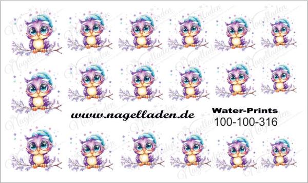 Nail Water Tattoo (Prints) small 316